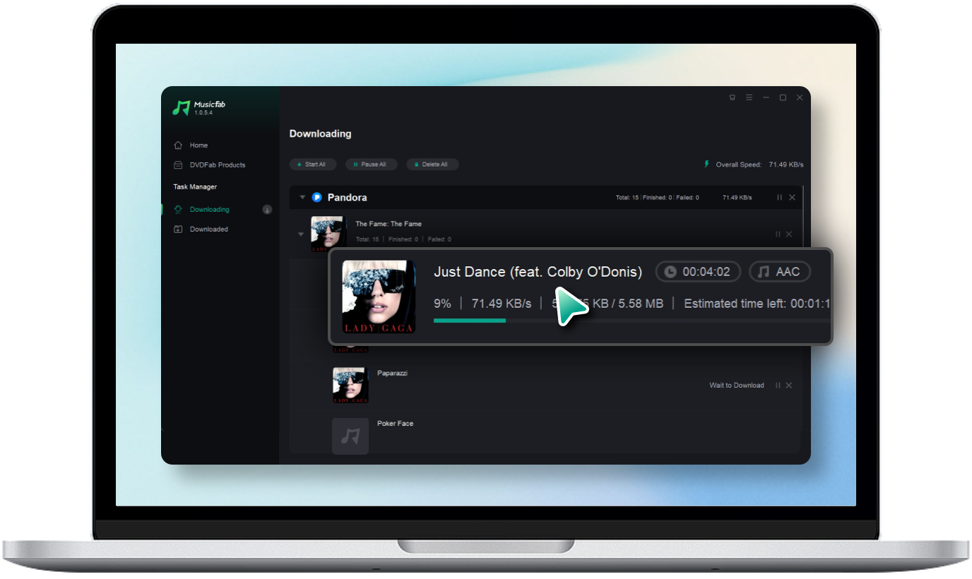 Start to Convert Spotify Music