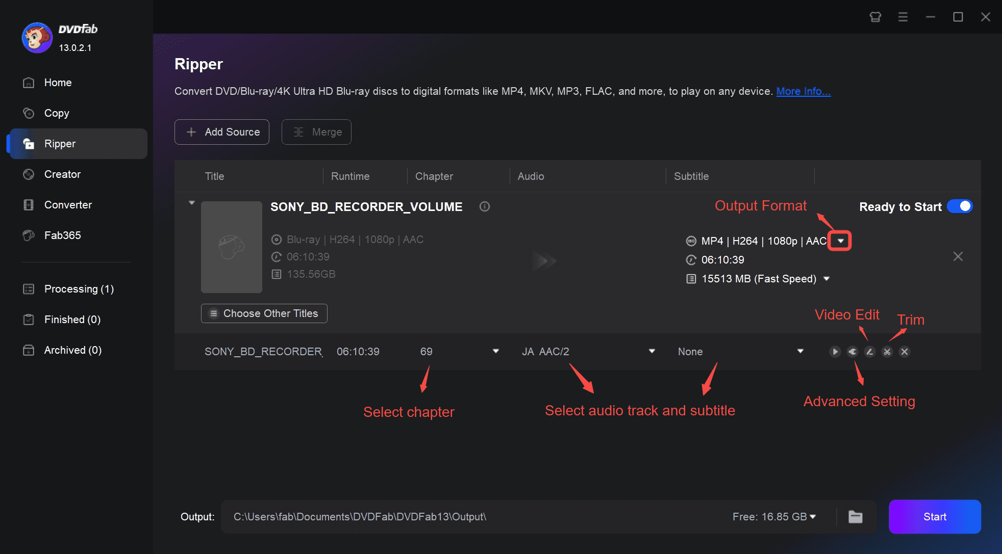 dvdfab blu-ray recorder ripper guide 3