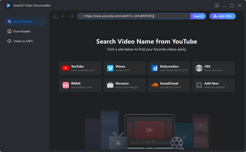 EaseUS Video Downloader