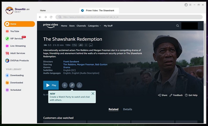 amazon movie rental:Use StreamFab Amazon Downloader To Remove Time Limitations