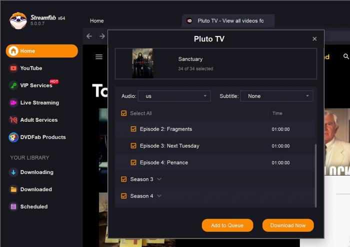 StreamFab Pluto TV Downloader