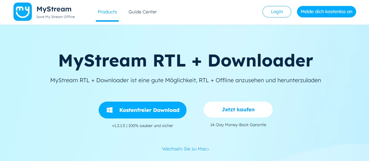 Beste RTL Plus Downloader für PC: MyStream RTL + Downloader