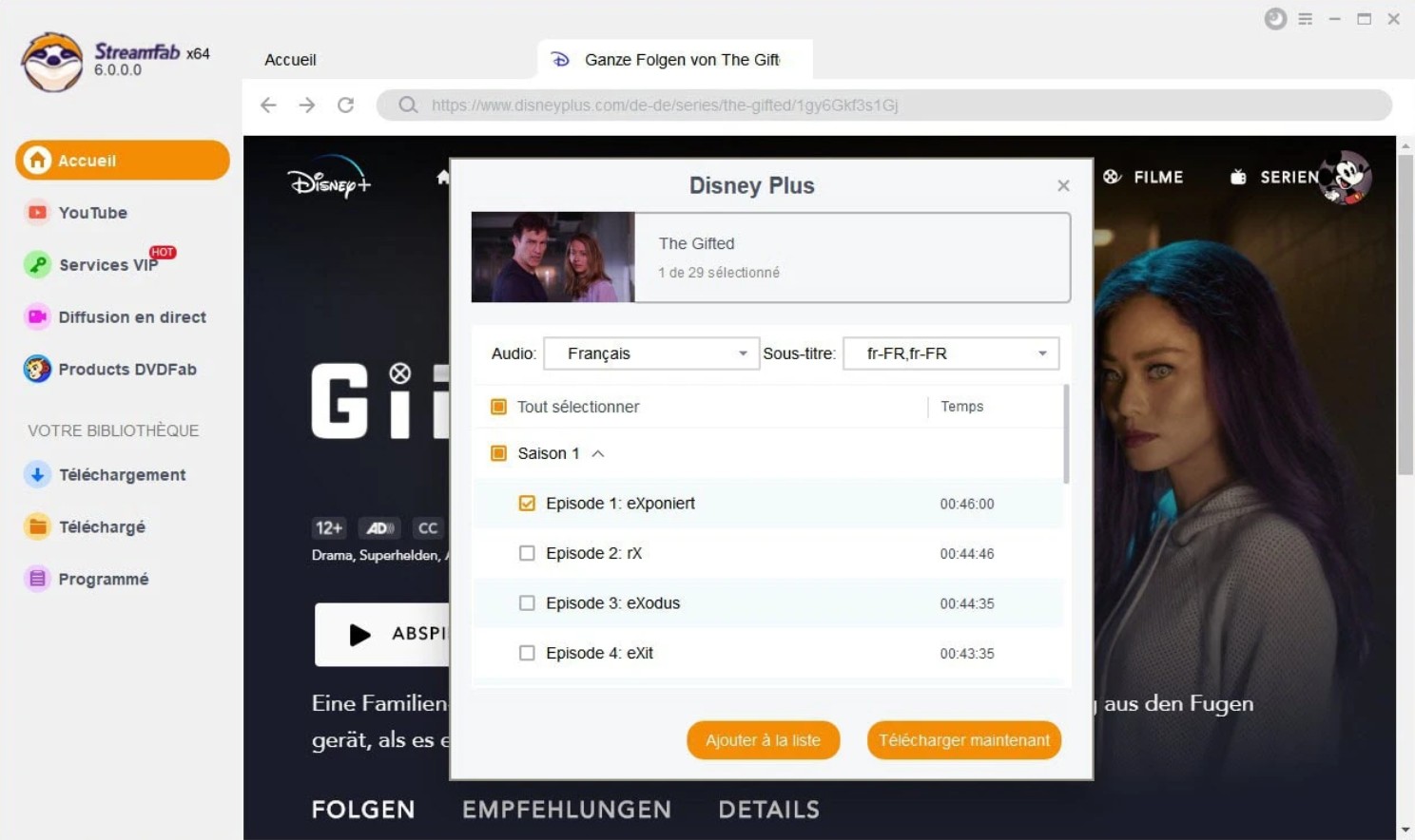 Wie kann man Disney Plus Videos mit StreamFab herunterladen?