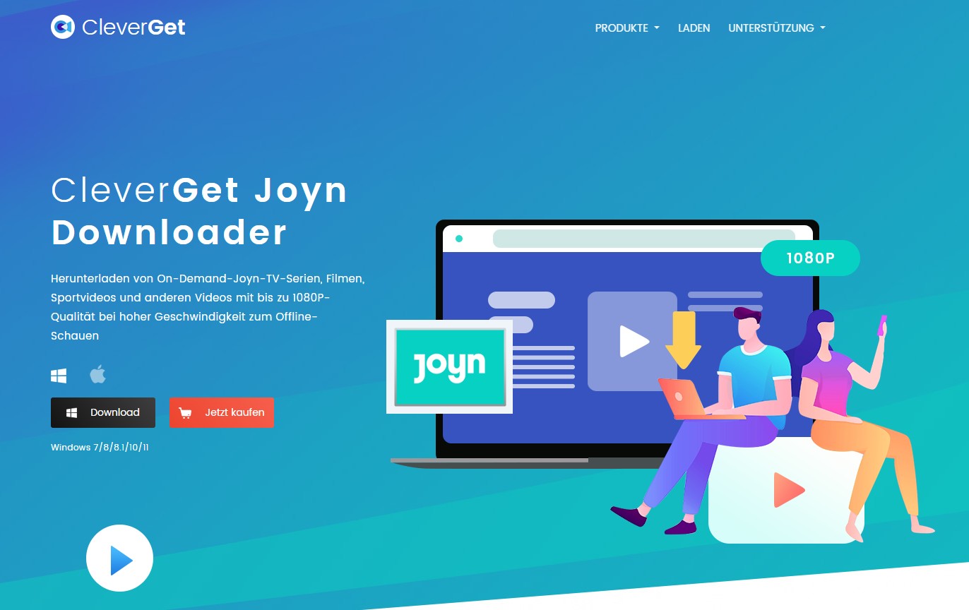 CleverGet Joyn Downloader