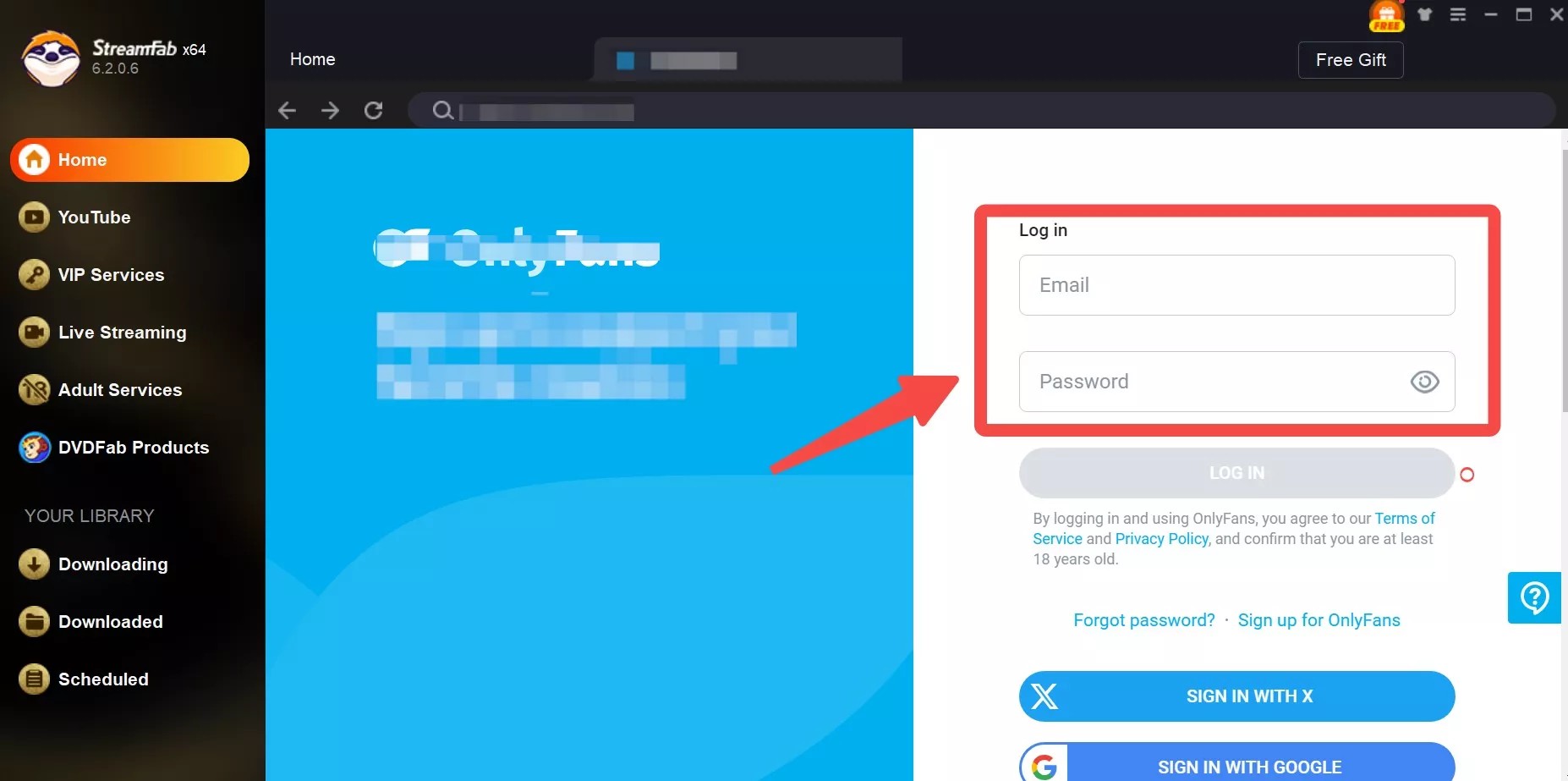 real streamfork review: step 3 of streamfab