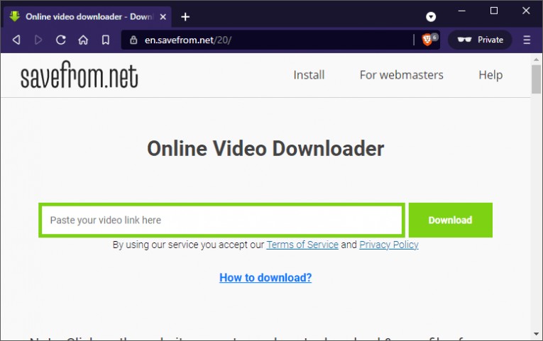 free video downloader for pc:8. SaveFrom.Net