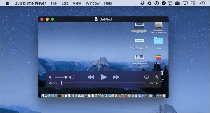 how to screen record on mac quicktime-player