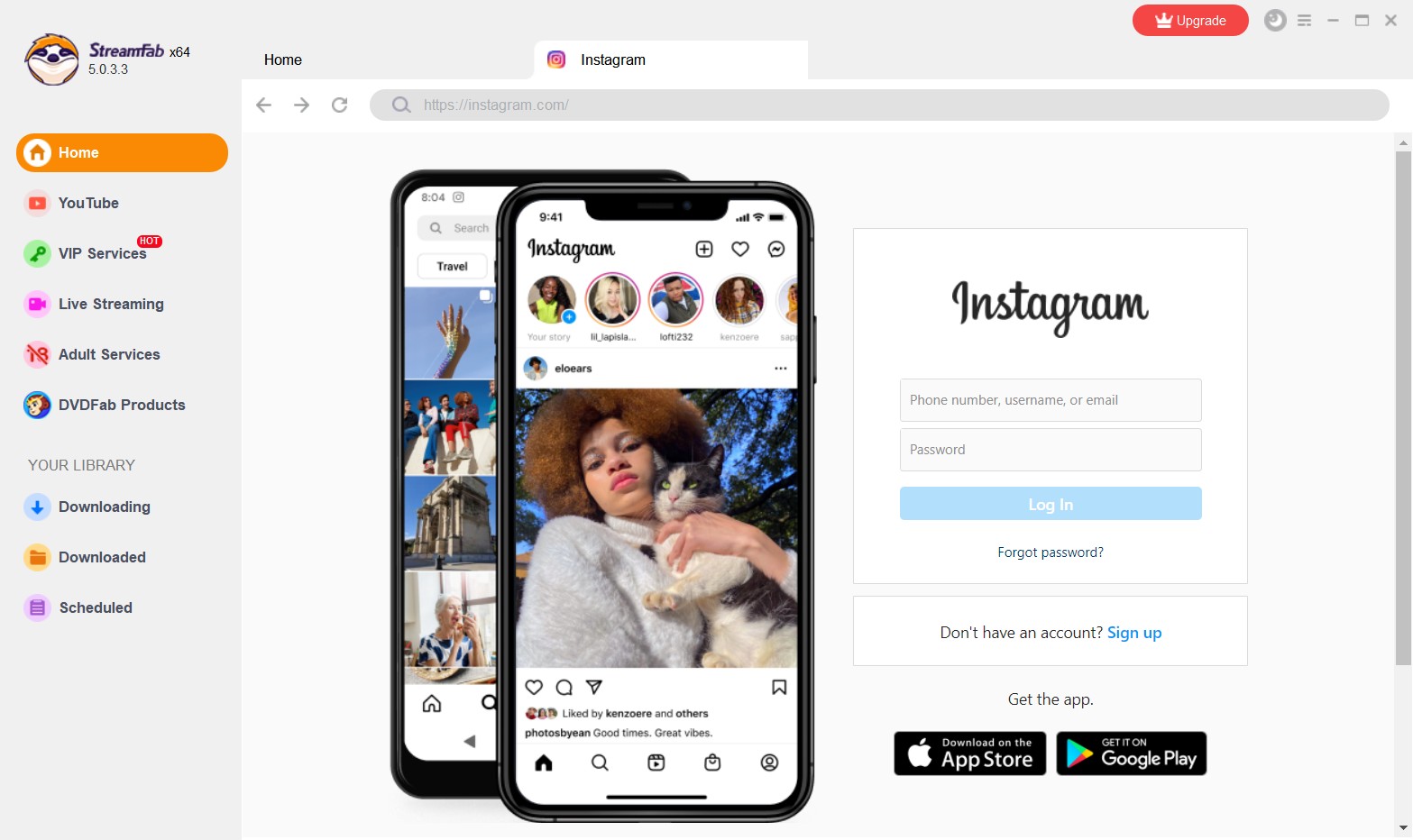 StreamFab – Best Instagram Video Downloader for PC Verison