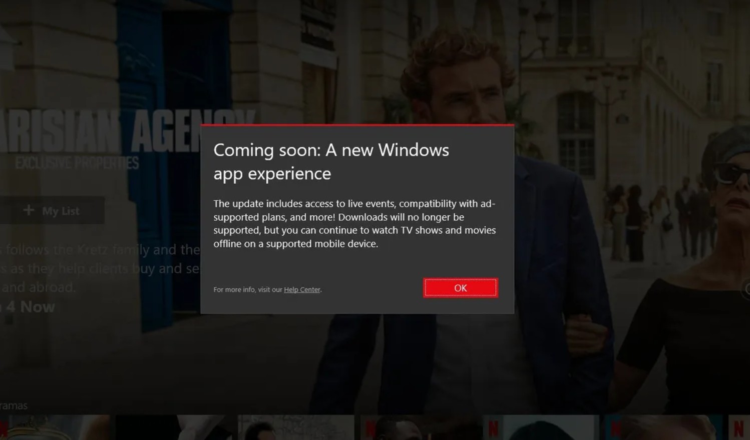 netflix windows app download offline