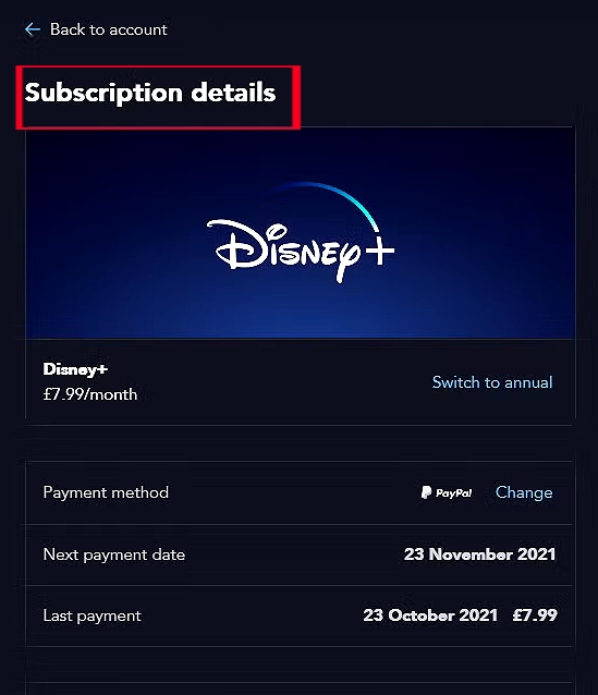 fix disney plus download not work: check disney plus account