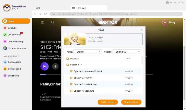 StreamFab HBO Max Downloader