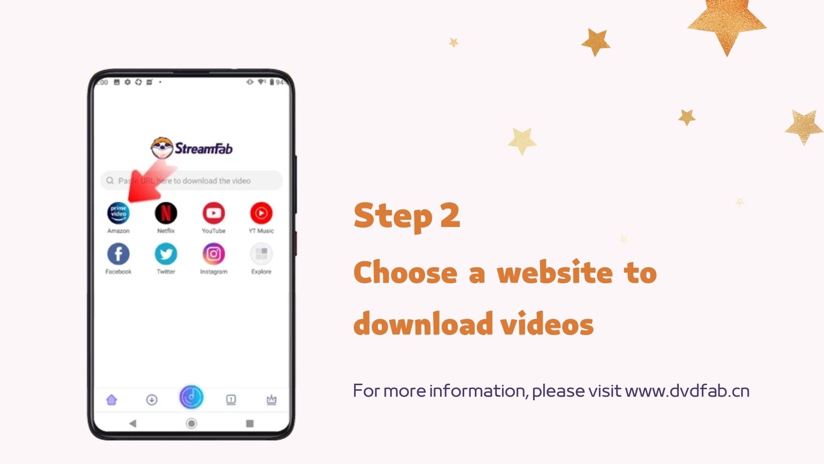 streamfab for Android downloading steps