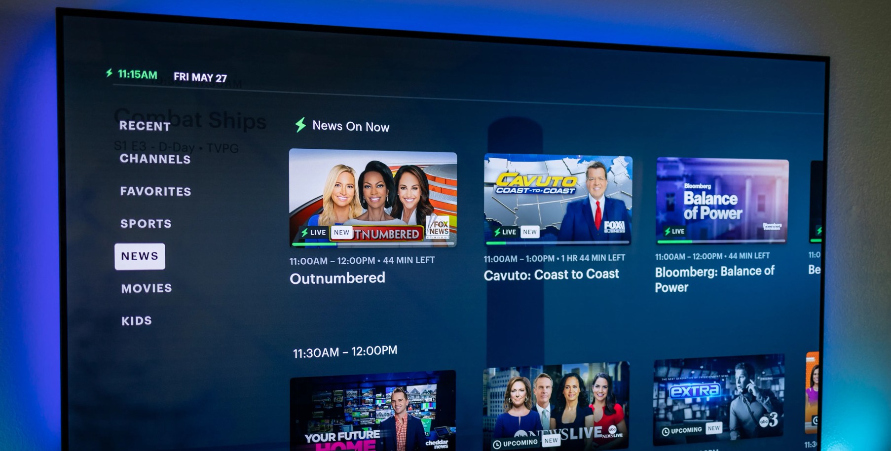 Alternatives to YouTube TV: Hulu + Live TV