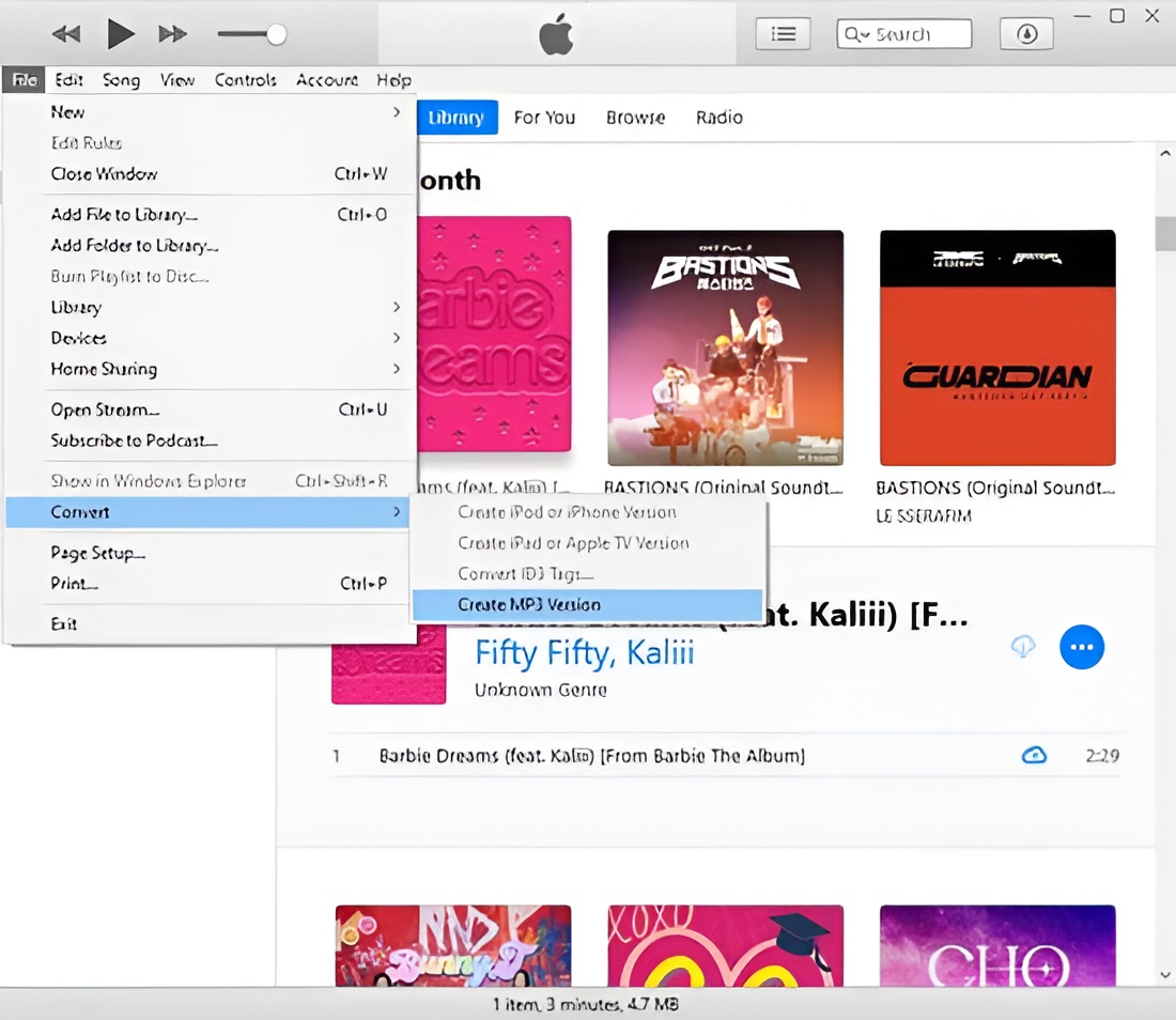 select “Burn Playlist to Disc”.