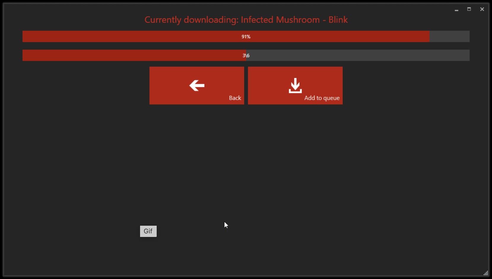 hit the red colored “Download” option 