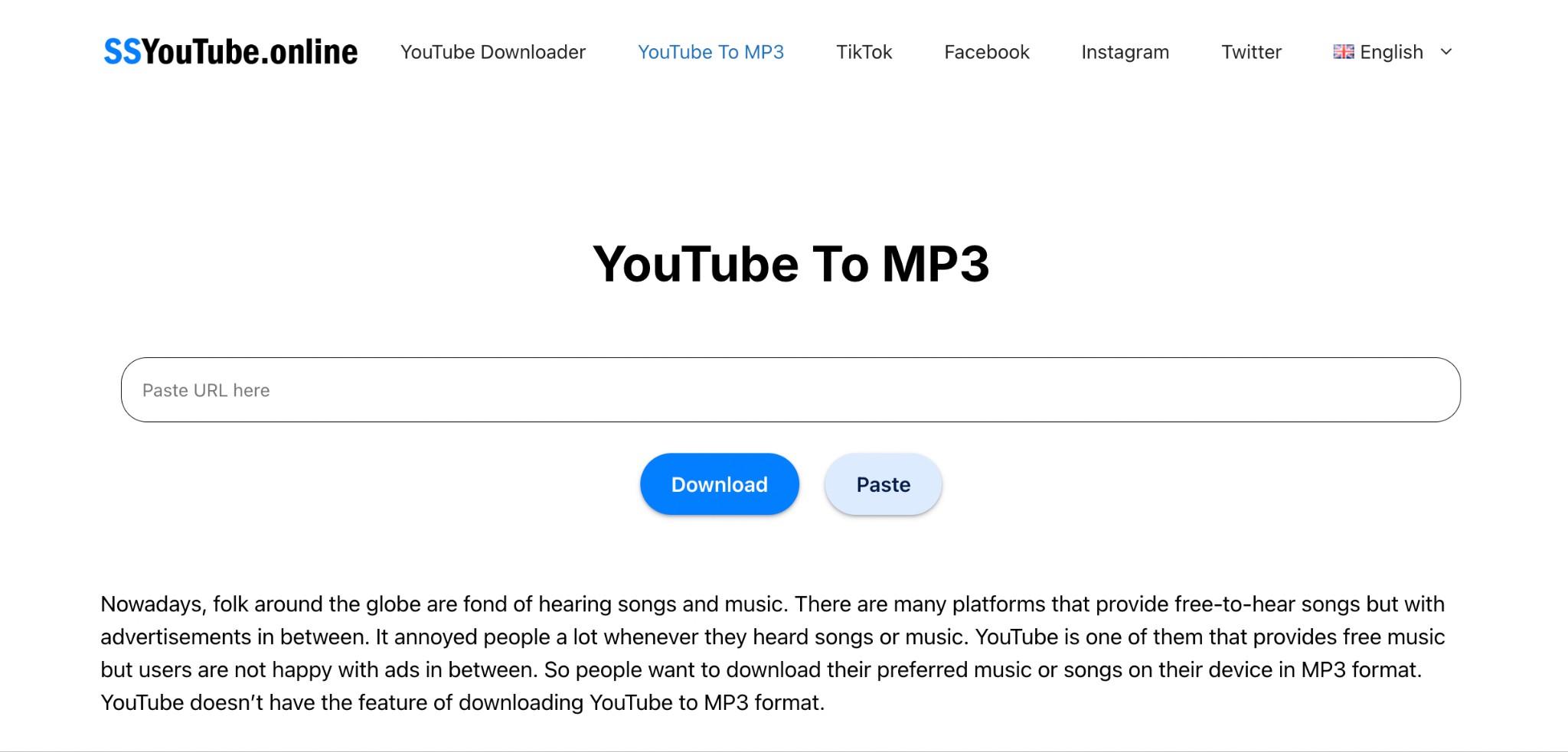 SSYouTube. Online: Best Free YouTube Audio Ripper