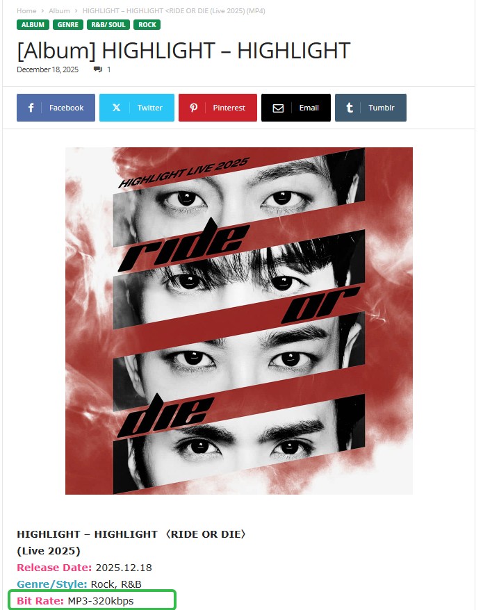 Kpop Explorer download bitrate