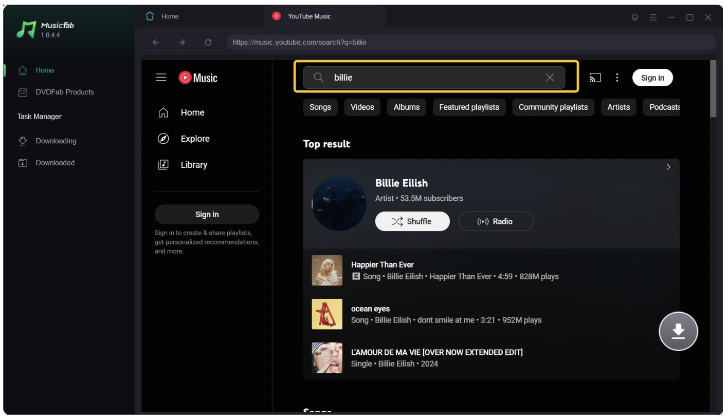 elect your favorite YouTube music video