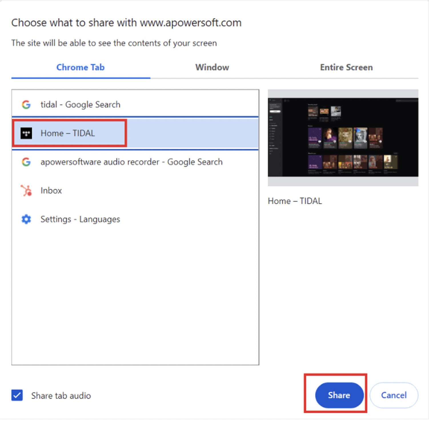 Apowersoft Free Online Audio Recorder