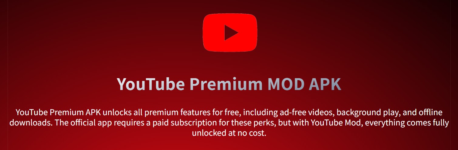 YouTube Premium MOD APK
