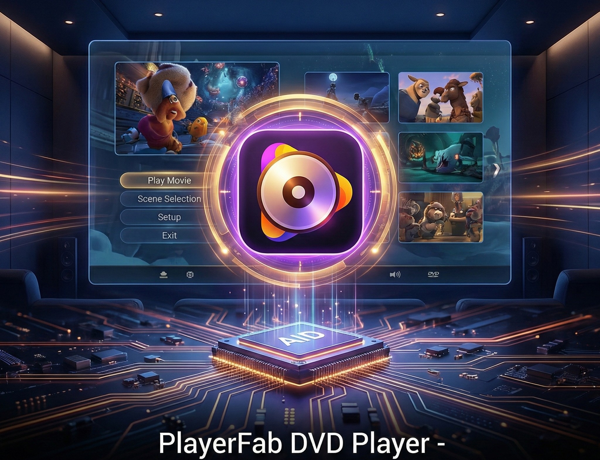 PlayerFab DVD Player for windows
