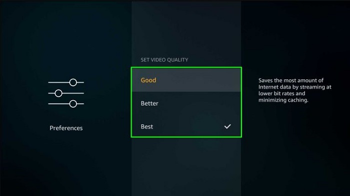 amazon com video settings:Adjust Video Quality in Amazon Prime on a Firestick