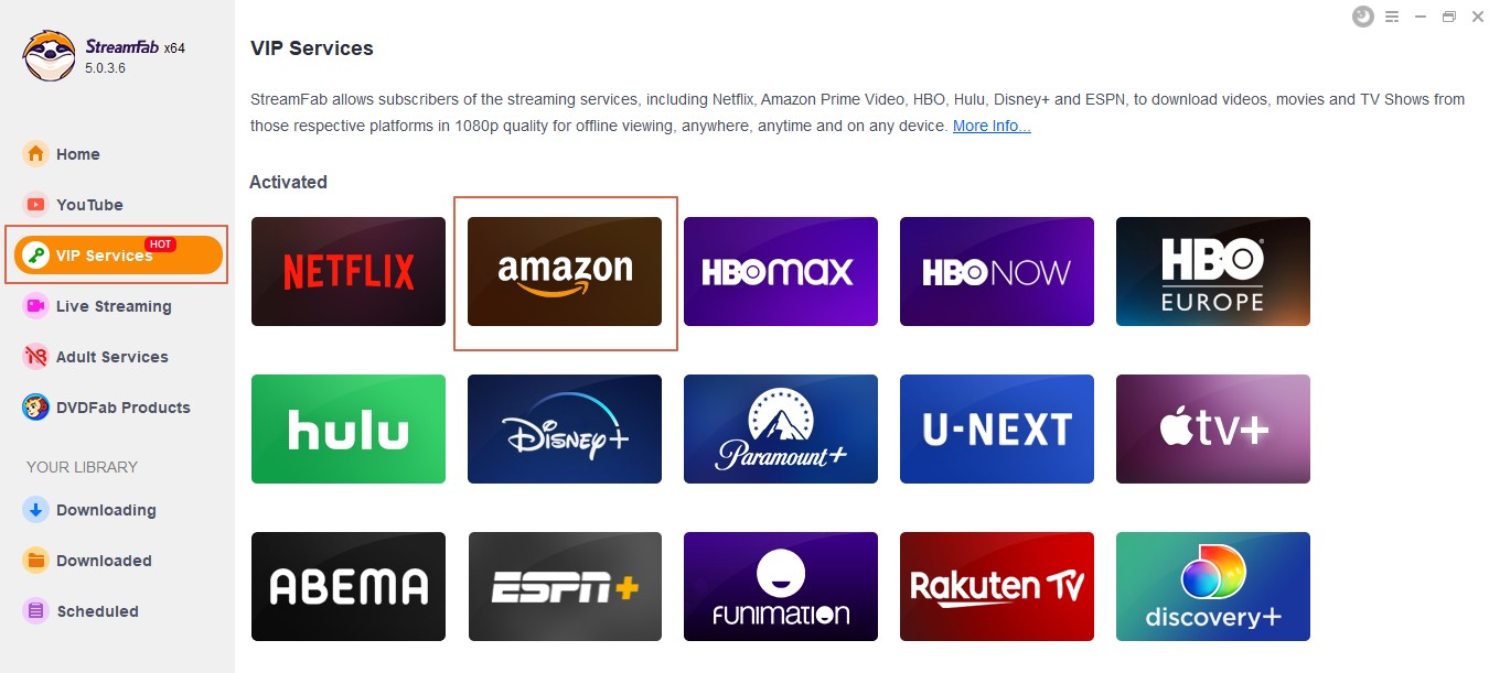 Amazon Prime Video:How to Use StreamFab Amazon Downloader?
