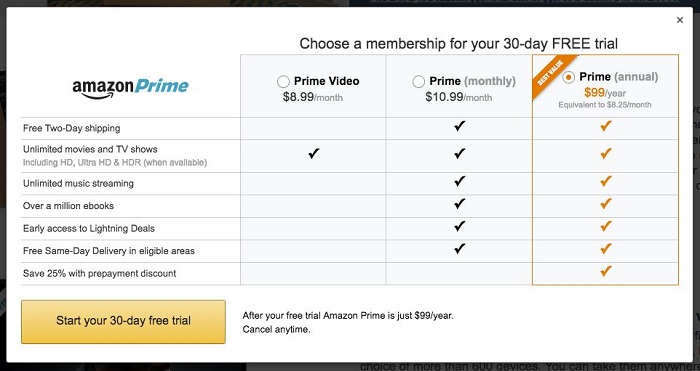 amazon prime video subscription:Amazon Prime Video Standalone Subscription Cost