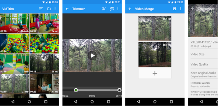 app that combines multiple videos vidtrim