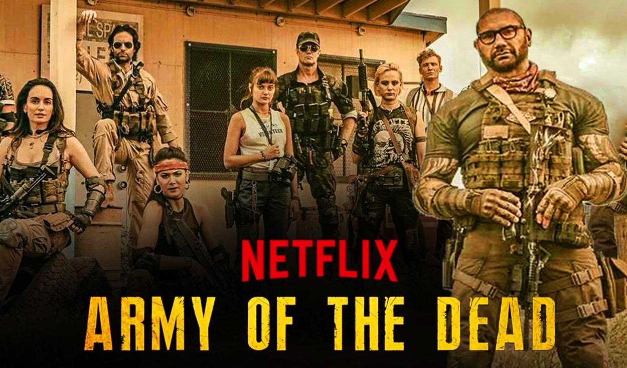 best zombie movies on netflix:4) Army of The Dead (2021)