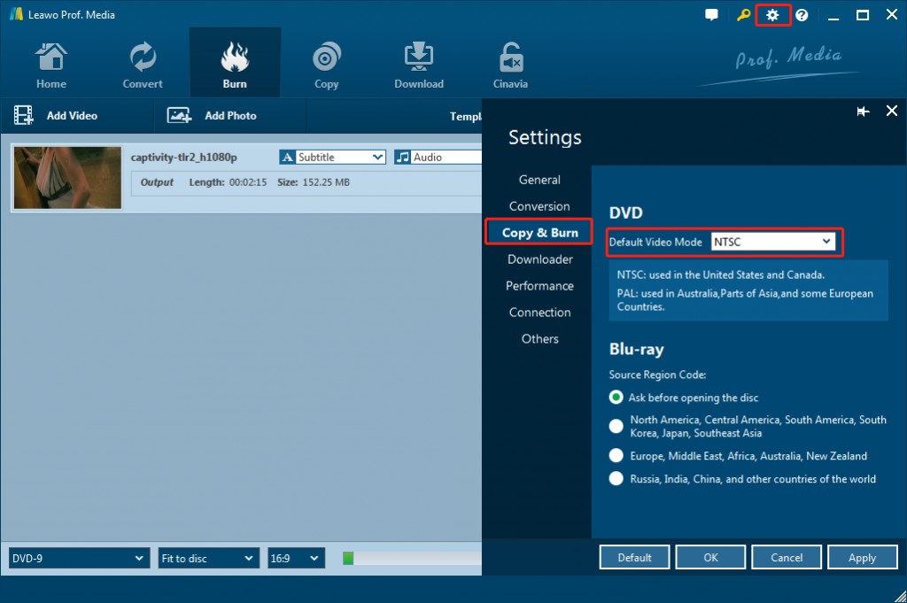 burnable xbox 360 games:How to use the Leawo DVD Creator Software?