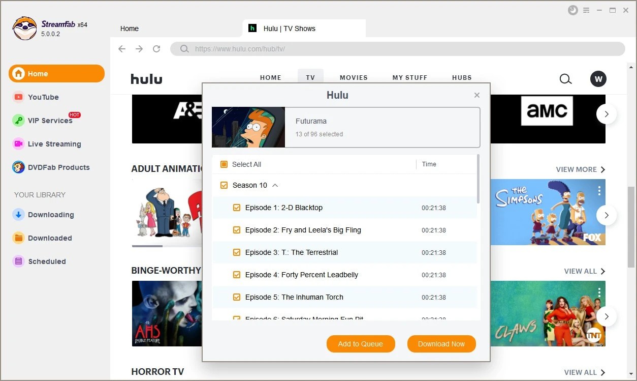 cancel hulu:Downloading Steps