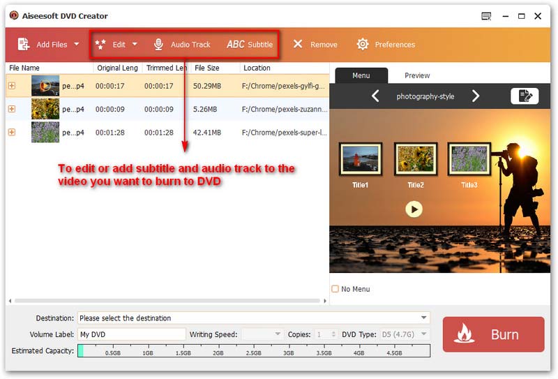 How to Convert MP4 to DVD