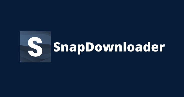 :SnapDownloader