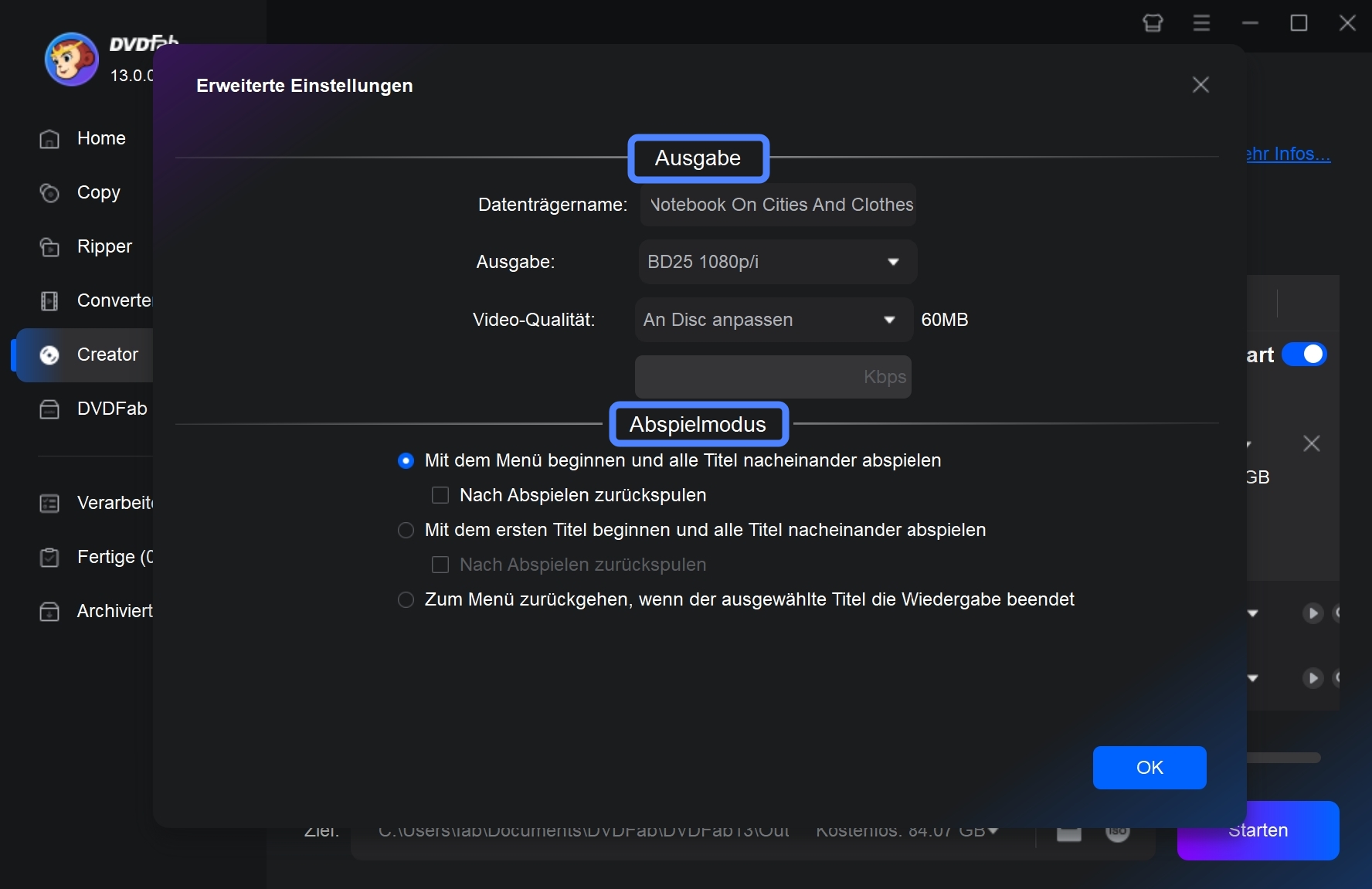 blu ray iso erstellen