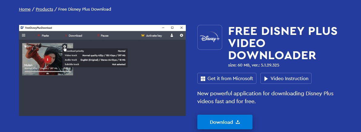 Disney-Downloader: FreeGrabApp Disney Plus-Downloader