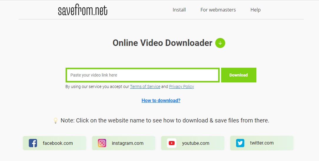 download blob video:Methode 3: Download Blob Video mit SaveFrom.net