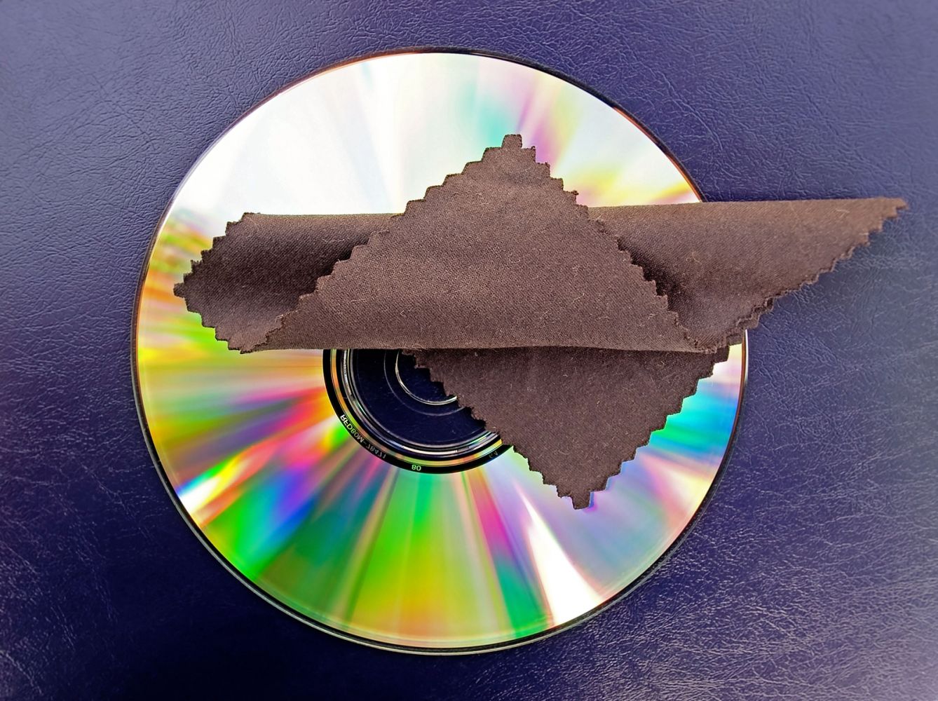 DVD-Discs korrekt reinigen