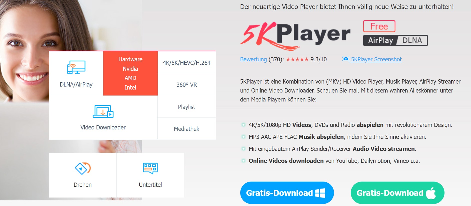 DVD-Player liest keine Disc: Teil 4: Beste DVD-Player-Software für Windows und Mac