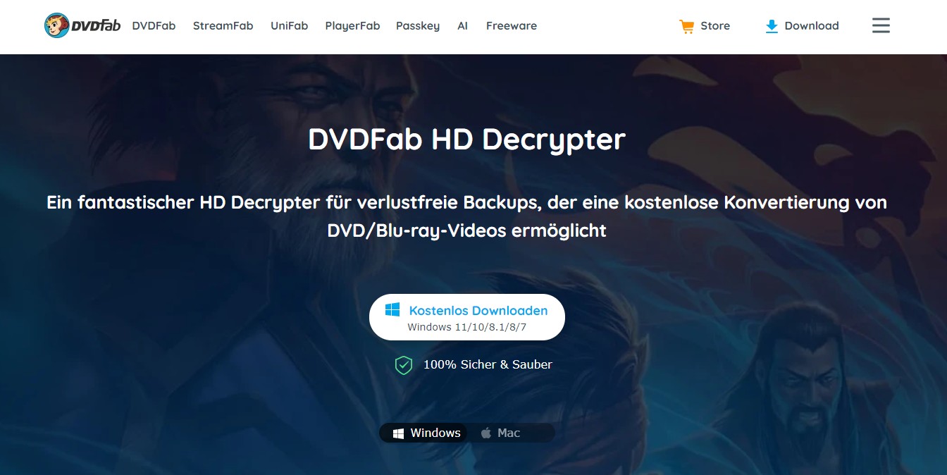 dvd rippen windows 10: DVDFab HD Decrypter