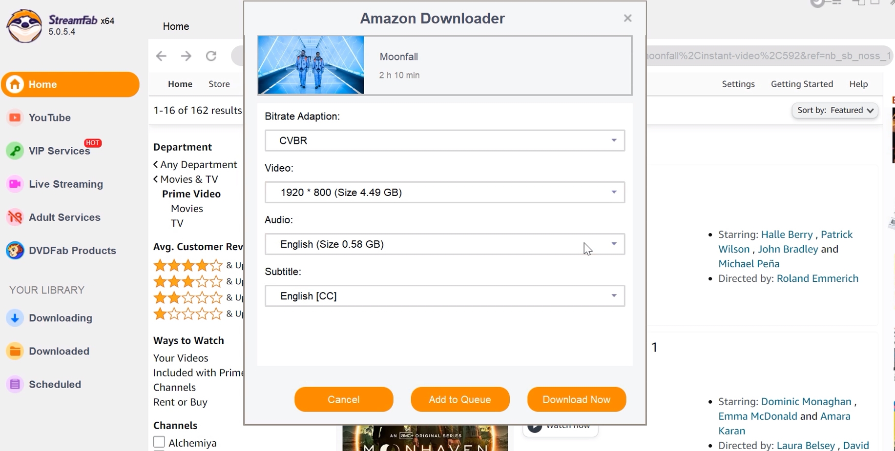 The 10 Best 4K Movies to Watch on Amazon Prime in 2025: step 3 of streamfab
