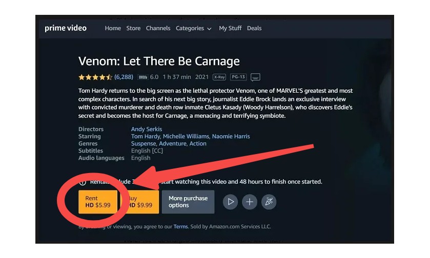 How To Rent Movies On Amazon