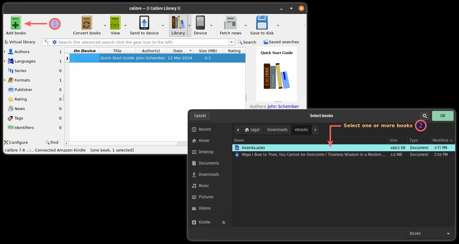 Convert the Nook Books and Download Them
