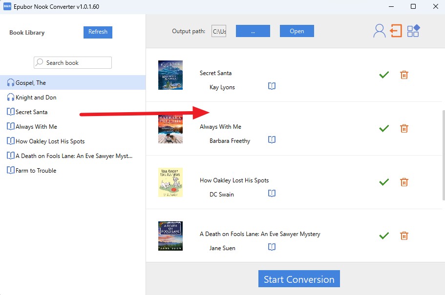how to download books on nook