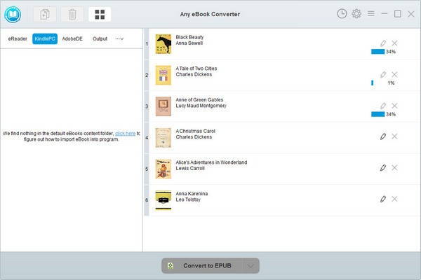 convert kindle to epub