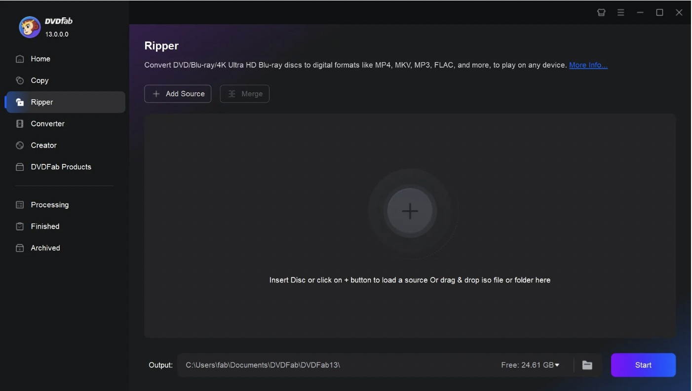 Compress ISO with DVDFab DVD Ripper