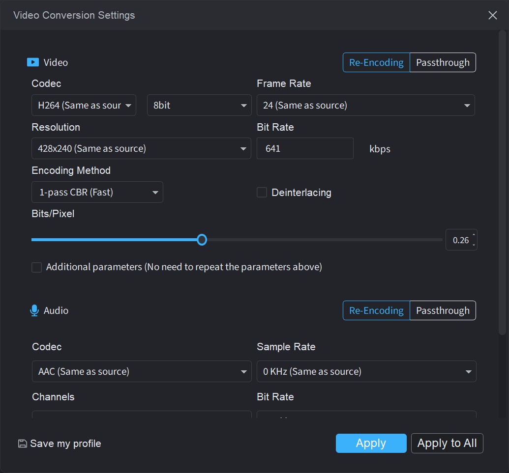 how to convert hdr video to sdr - step 3