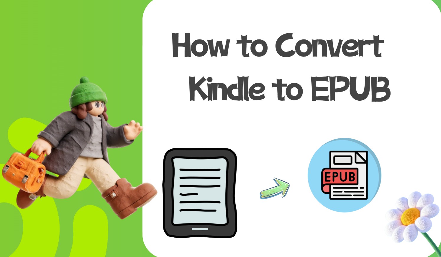 convert kindle to epub
