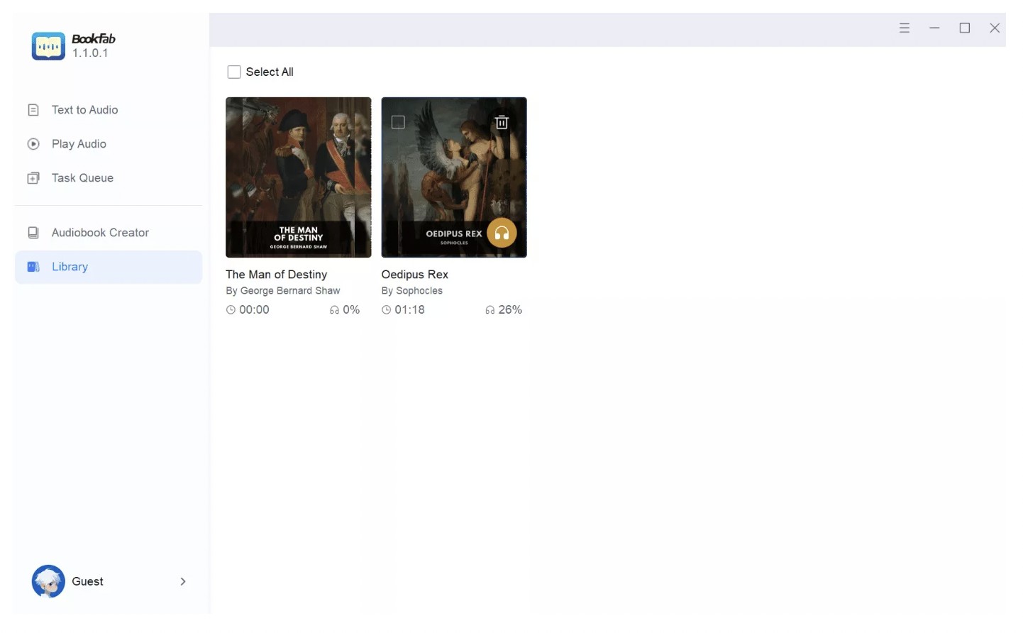 Steps to Convert Converted EPUB File to Audiobook M4B 