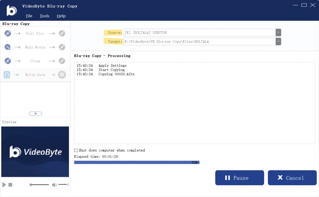 How to Copy Blu-ray Discs with VideoByte Blu-ray Copy?